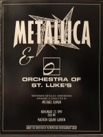 Metallica S&M 1999 Tourbook ST. LUKE'S ORCHESTRA NYC USA Kr. Dachau - Dachau Vorschau