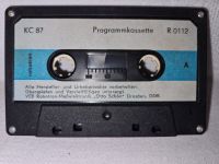 Rarität - Originale KC 87 Programmkassette R0112 DDR MC Sachsen-Anhalt - Könnern Vorschau