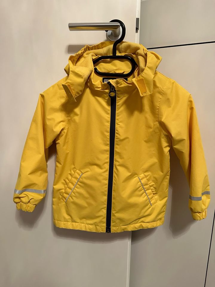 TCM Kinder Regenjacke 110 / 116 gelb Junge Mädchen gefüttert in Offenbach