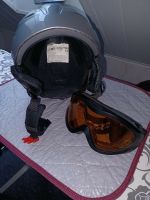 Herren Ski Helm mit Brille Brandenburg - Woltersdorf Vorschau