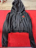 hoodie mit rose Sachsen - Frohburg Vorschau