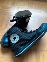 Converse Chucks Allstars schwarz-weiße Nadelstreifen Berlin - Tempelhof Vorschau