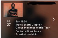 2 X Sitzer Frankfurt OR 27.07 Travis Scott West - Nied Vorschau