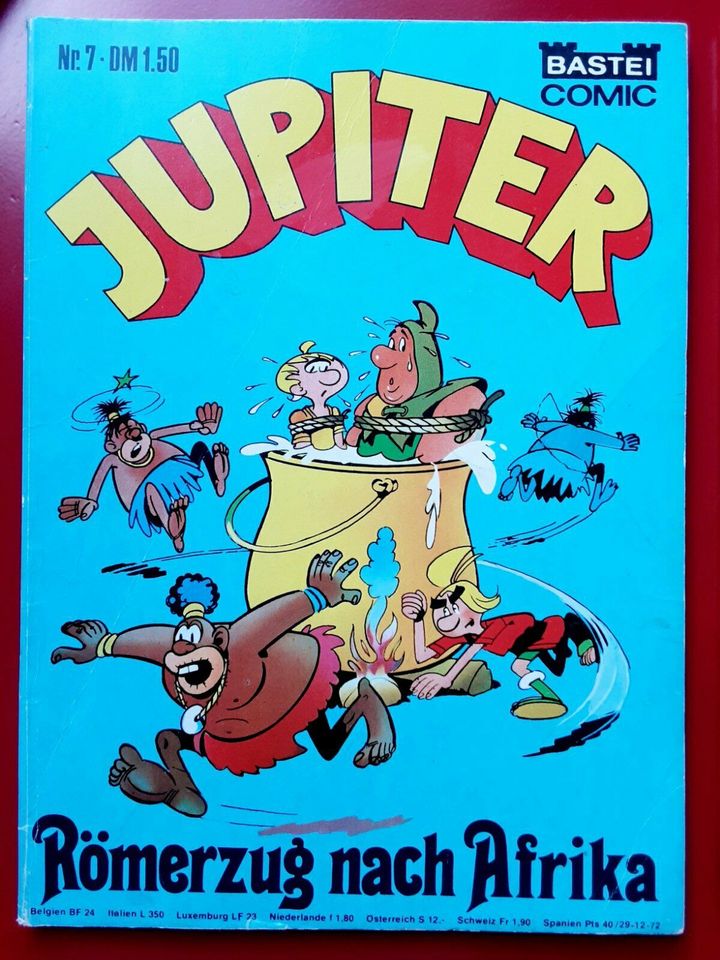 Vintage JUPITER Bastei Comic Nr. 3 u. 7 von 1972 • Sammler! in Frankfurt am Main