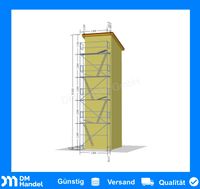 Fassadengerüst 24qm ✅ Baugerüst Alu Gerüst Rüstung SL70 Alugerüst Baden-Württemberg - Murrhardt Vorschau