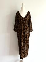 Arket Midi-Kleid S Braun/Schwarz/Leo Baumwolle/Nylon Altona - Hamburg Sternschanze Vorschau