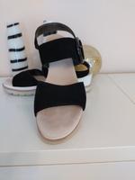 Gabor * Sandalen *  42 * Wildleder * schwarz * Bayern - Fürth Vorschau