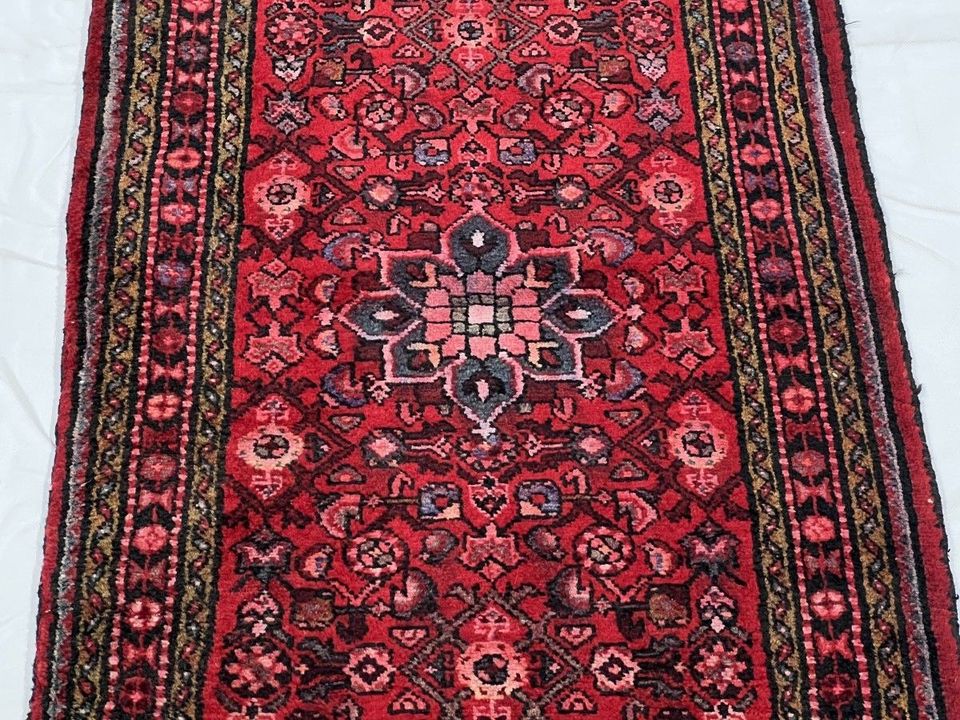 handgeknüpfter perserteppich Hamedan schurwolle ⭐131 x 67 cm⭐ in Hamburg