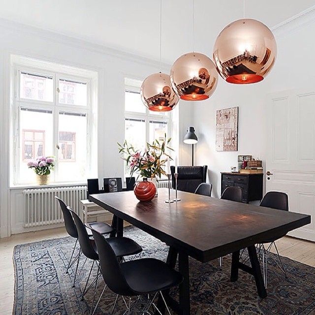 Tom Dixon Copper Round Pendelleuchte schwarz 45 cm NEU 732€ in Simbach