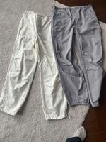 STRADVARIUS Fallschirmhosen - Grau + Beige Gr. XXS Hessen - Wald-Michelbach Vorschau