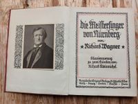 Noten antik Wagner Oper Meistersinger Klavier Stuttgart - Degerloch Vorschau