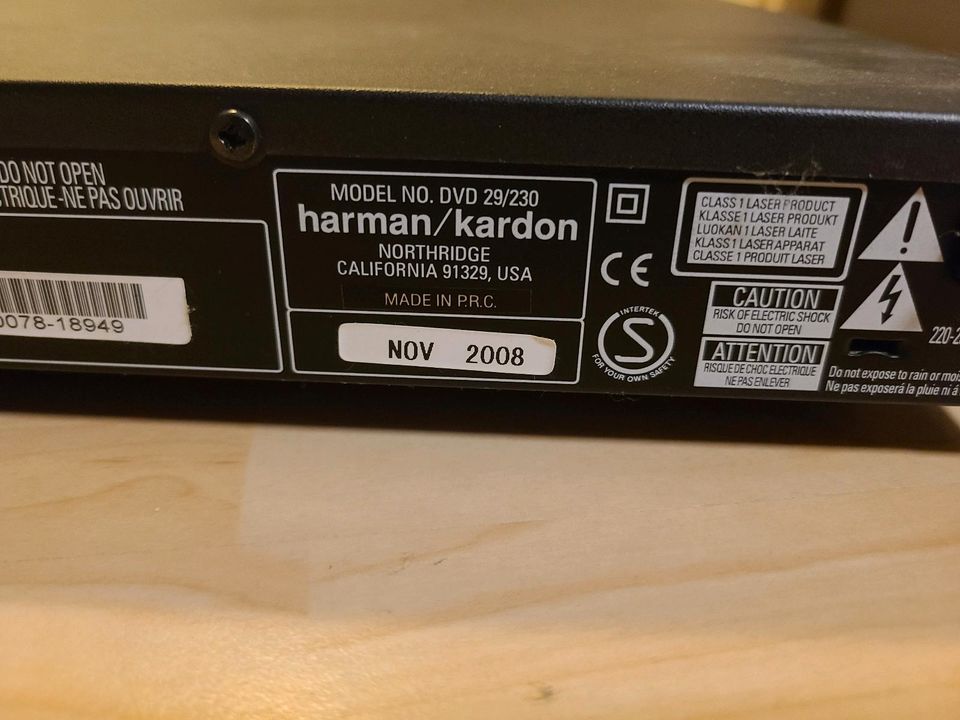 Harman kardon DVD Player 29/230 in Wald-Michelbach