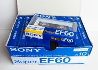 10 Stück RAR Audiokassetten SONY Super EF 60 Type I Normal in OVP Hessen - Mengerskirchen Vorschau