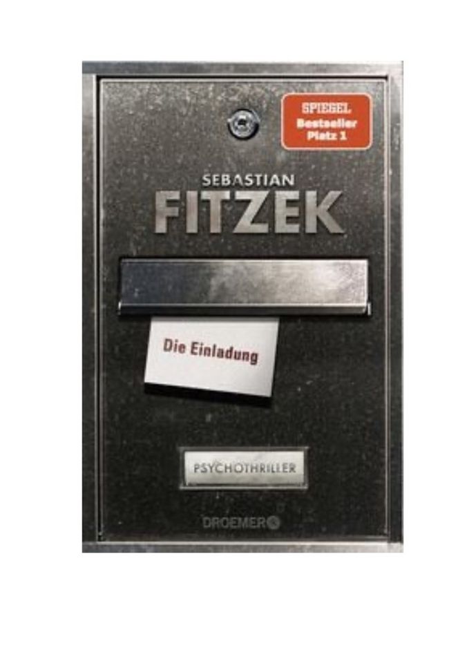 Sebastian Fitzek - Die Einladung (Buch) in Rheine