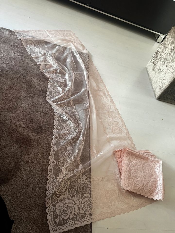 Rosa Rose 14 Stk Servietten 1x Tischläufer Deko Çeyiz NEU in Berlin