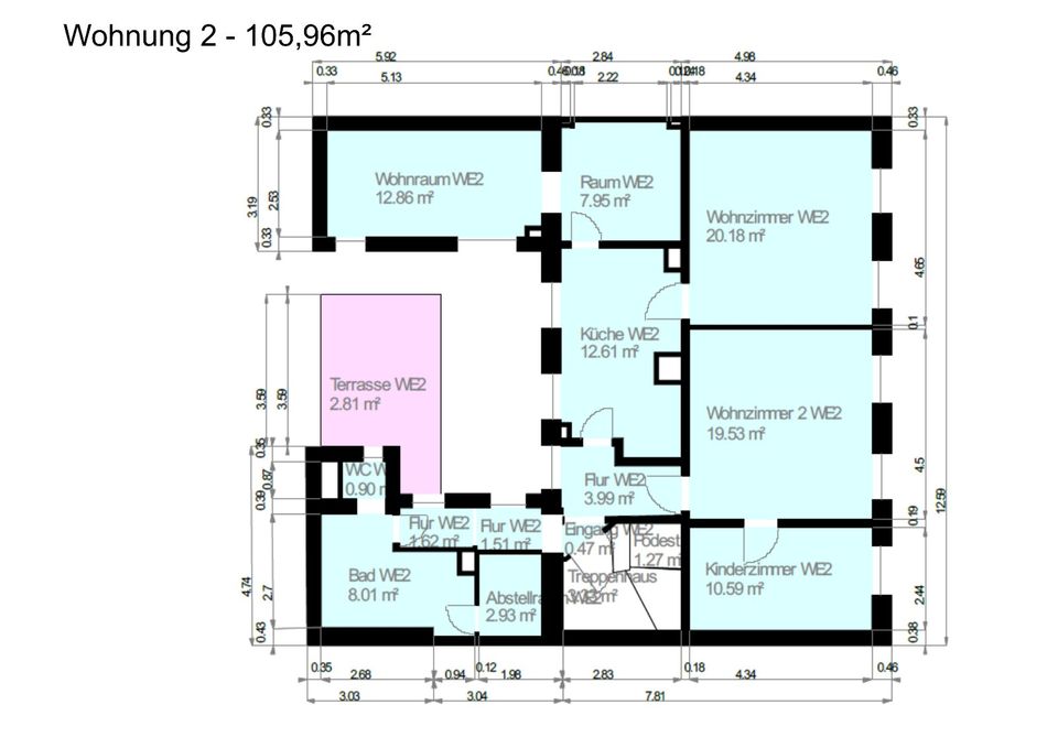 4,5 - Raumwohnung mit großzügiger Terrasse in Schleiz