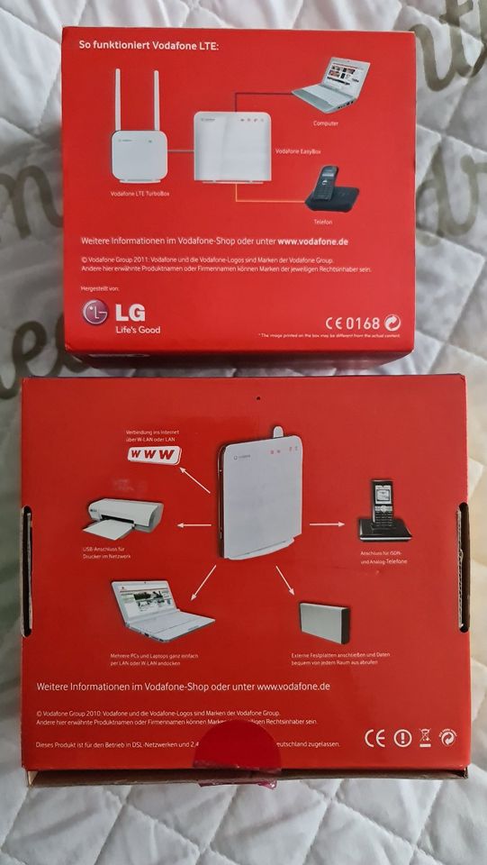 EasyBox 803- Easy Box FM300 LTE Turbobox-Vodafone USB Stick K3765 in Halle