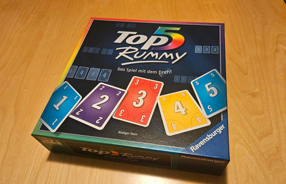 Spiel "Top 5 Rummy", neuwertig in Efringen-Kirchen