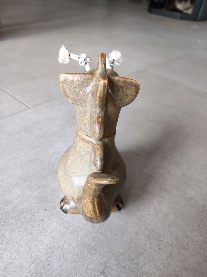 Tolle Öllampe gartenfackel Drache Keramik Handarbeit in Bad Segeberg