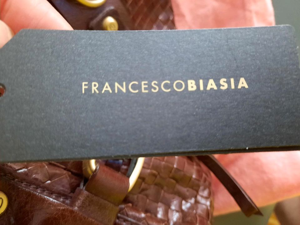 Francesco Biasia Handtasche braun original NVP 448€ in Karlsruhe