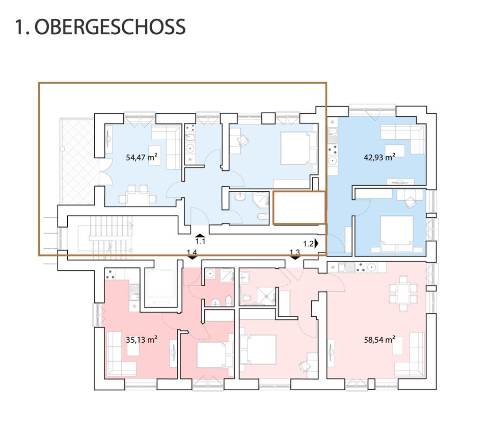 2 Zimmmer Wohnung / Erkner / Erste Bezug / Balkon und Stellplätze in Erkner