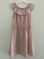 H&M Mädchen Sommerkleid Gr. 116 Beige Punkte Rüschen Rheinland-Pfalz - Siershahn Vorschau