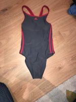 Adidas Infinitex Badeanzug Gr. 140, grau mit pink Nordrhein-Westfalen - Greven Vorschau