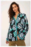 Free People Sommer Urlab Oversize Bluse Top Shirts Hemd Tunika M Frankfurt am Main - Fechenheim Vorschau