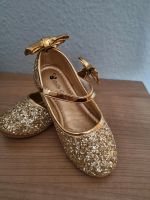 Mädchen Ballerinas Gold glitzer neu Hessen - Niddatal Vorschau