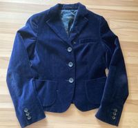 Max Mara Weekend Blazer Jacke Gr. XS - S dunkelblau samtähnlich Rheinland-Pfalz - Landau in der Pfalz Vorschau