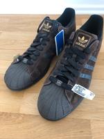 Adidas Superstar II braun Leder Neu Gr 18 54 Bayern - Stadtbergen Vorschau