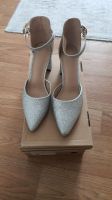 damenschuhe/Damen pumps -silber glitzer 39 Hamburg-Mitte - Finkenwerder Vorschau