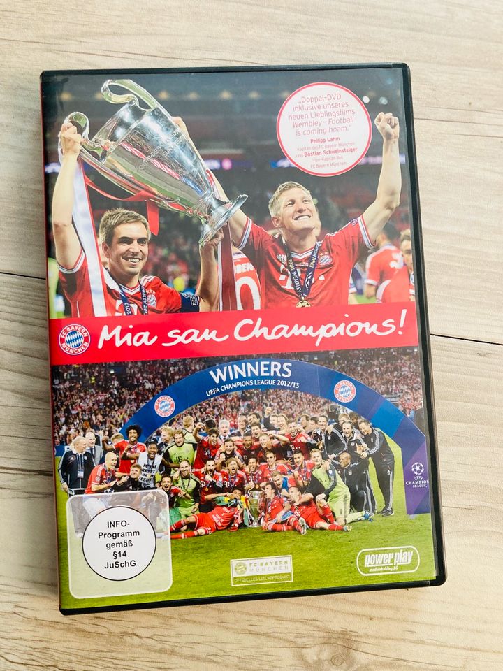 Mia San Champions DVD FC Bayern München in Fredersdorf-Vogelsdorf