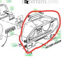 Suche Tacho für Serie 2 BMW E24 635 CSi Kombiinstrument Bayern - Schollbrunn Vorschau