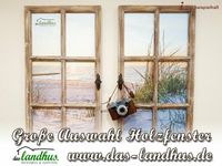 ♥ 41 Deko Fenster aus Holz Shabby*braun*grau Holzfenster *VERSAND Niedersachsen - Salzgitter Vorschau