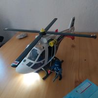 Playmobil City Action - Polizei Helikopter mit LED- Scheinwerfer Sachsen-Anhalt - Elbe-Parey Vorschau