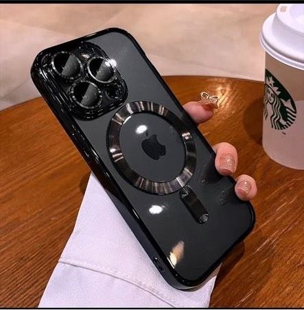 Apple IPhone 15 pro MagSafe hülle schwarz in Duisburg