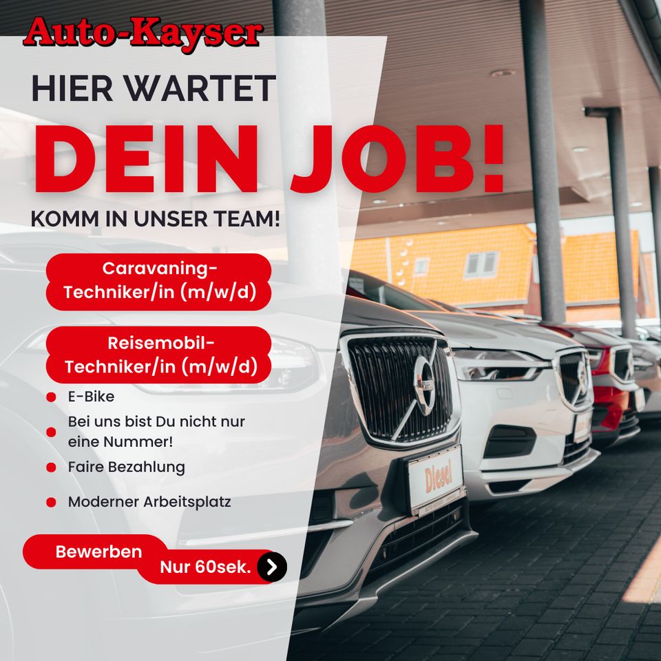 Caravaning-Techniker/in oder Reisemobil-Techniker/in (m/w/d) in Jade