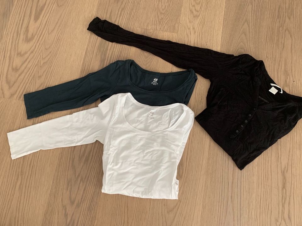 Set 3 Shirts Oberteile Umstandsmode H&M Mama XS in Eltville