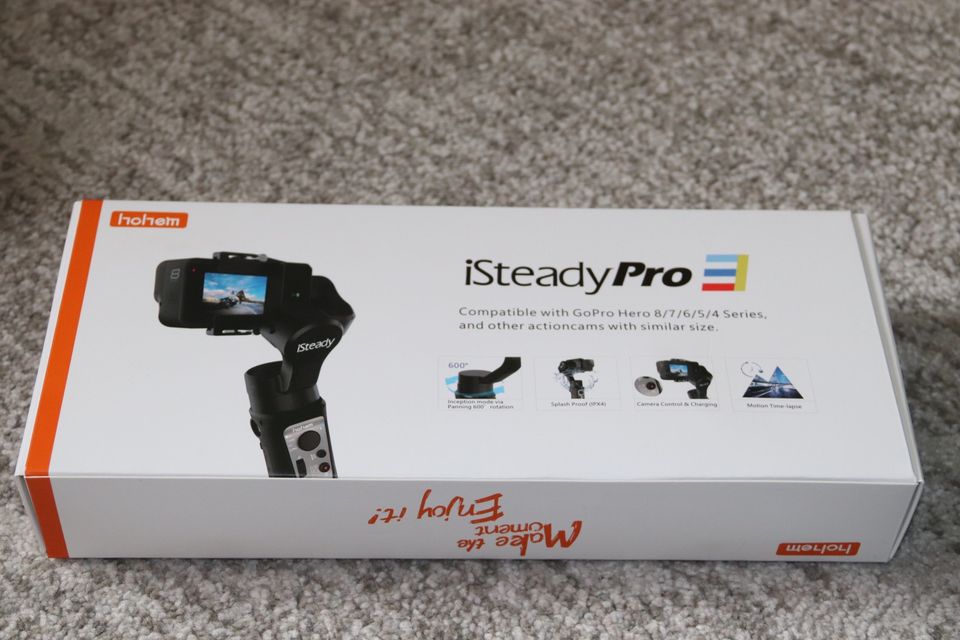 Neu Hohem iSteady Pro 3 GoPro Gimbal, Actioncam Gimbal, Powerbank in Rheinau