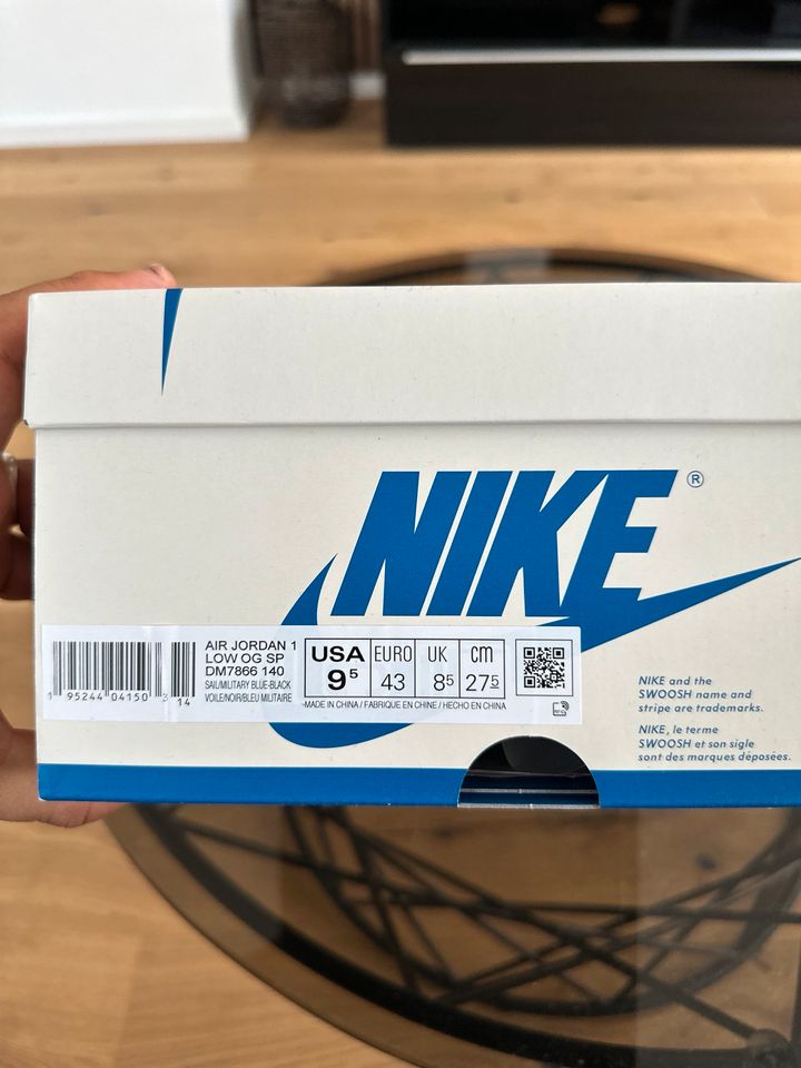 Air Jordan 1 Travis Scott Fragment low 43 in Waiblingen