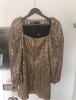 Zara Festive Season Paillettenkleid mit Ballonärmeln *NEU* Saarland - Neunkirchen Vorschau