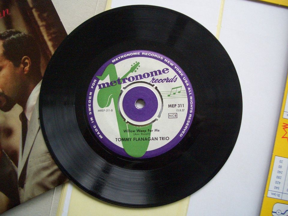 Tommy Flanagan Trio, Vinyl, 7", 1957, Metronom, Stockholm in Bonn