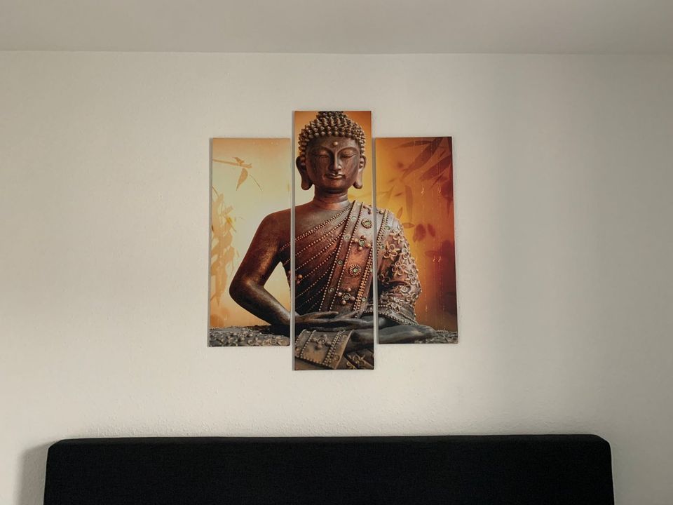 Buddha Leinwand Bild – 3 Teilig in Esslingen