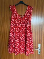 Süßes rotes Sommerkleid von Promod mit zarten Silberstreifen Baden-Württemberg - Ettlingen Vorschau