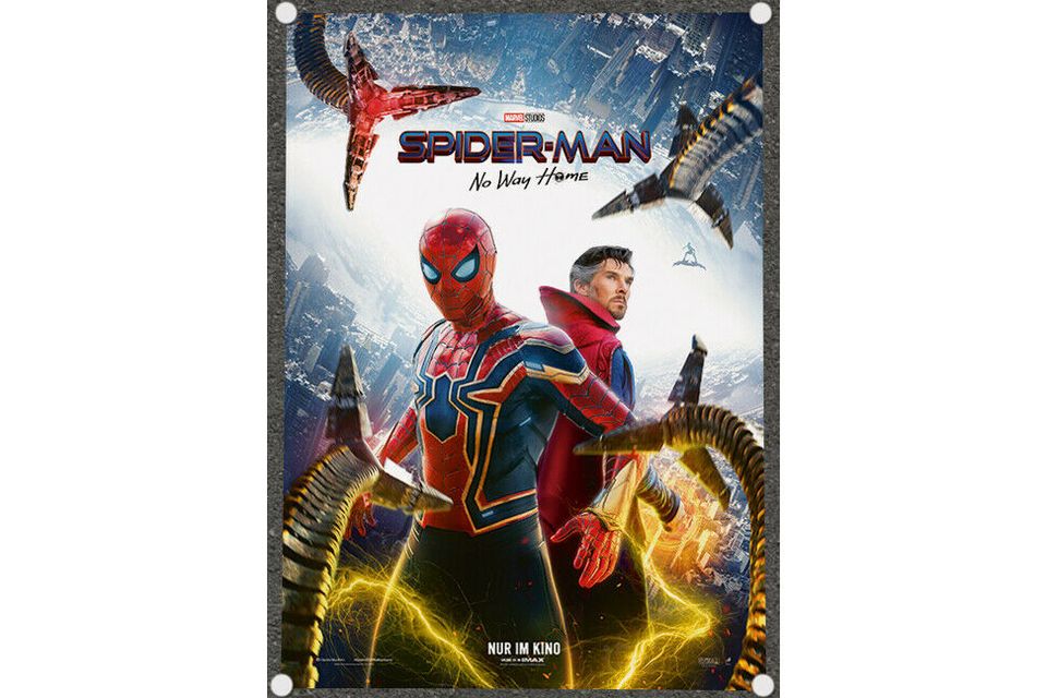 POSTER SPIDER-MAN NO WAY HOME KINO FILM 2021 TOP ZUSTAND PLAKAT in Berlin