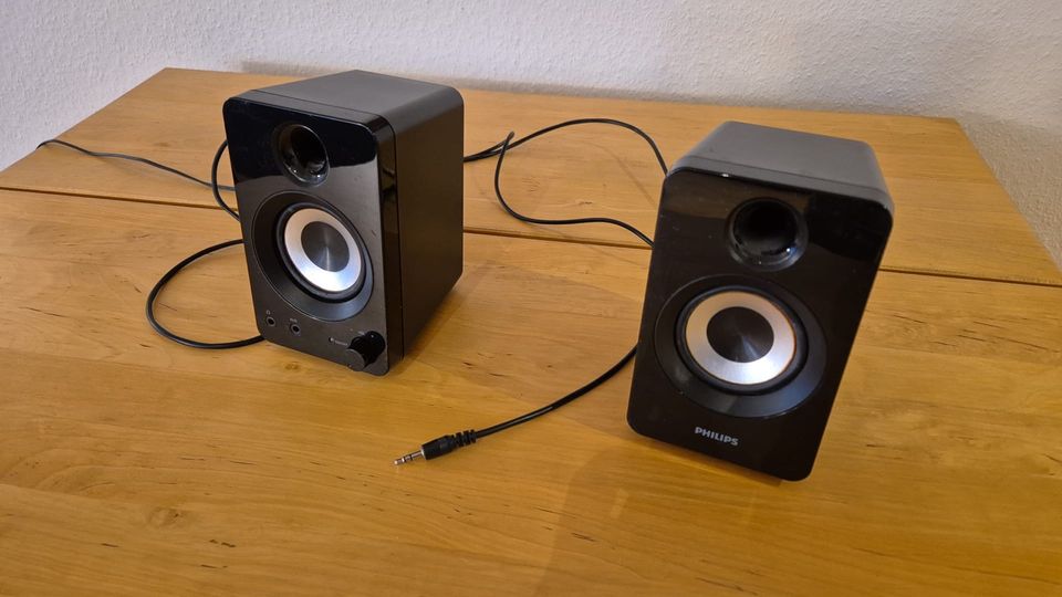 Philips Multimedia Speakersystem 2.0 / Lautsprecher in Aachen
