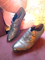 Retro Paul Green Schuh Halbschuhe Slipper schwarz 6UK 39 Vintage Köln - Lindenthal Vorschau