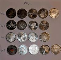 20 Euro Münzen von 2016 bis 2019 Nordrhein-Westfalen - Jüchen Vorschau