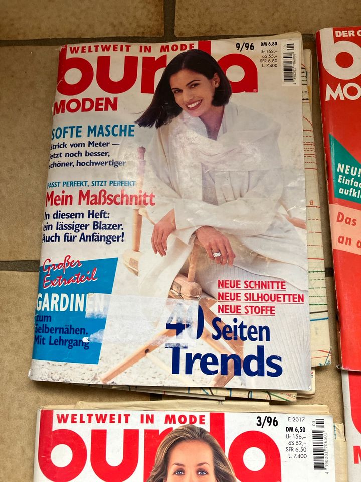 Burda Zeitschriften älteren Jahrgangs in Everswinkel